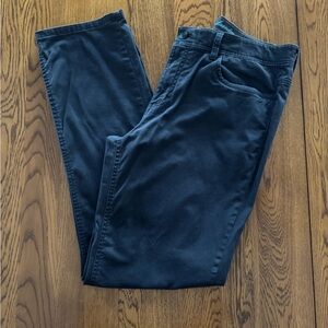 English Laundry Men's Charcoal Gray Stretch Pants 34 X 32 Cotton Slim Fit